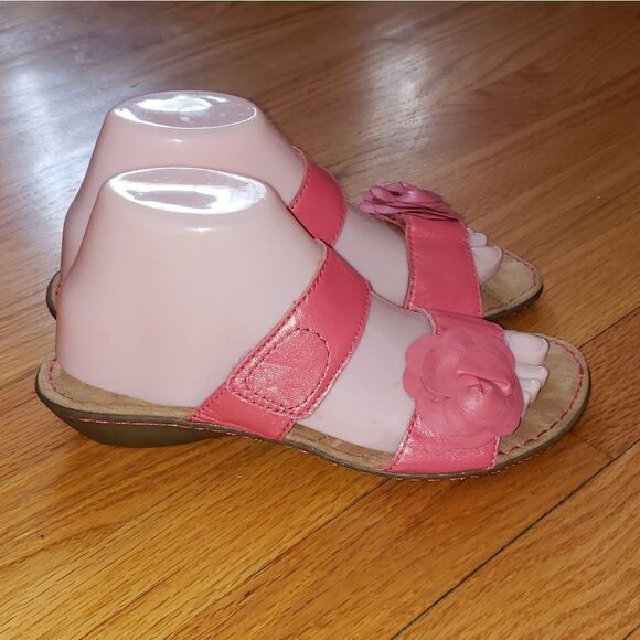 Easy Spirit Nessie Leather slide sandals - Picture 1 of 7